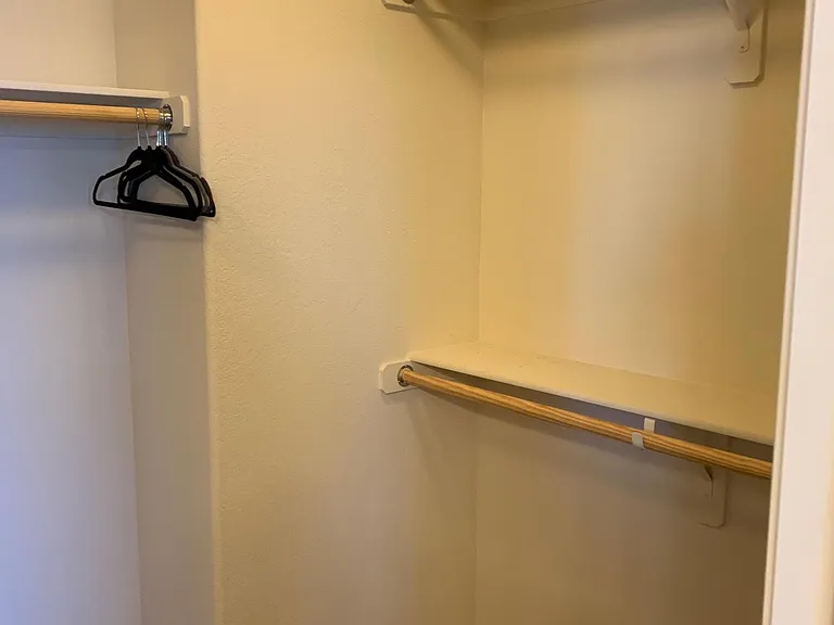Master walk in closet