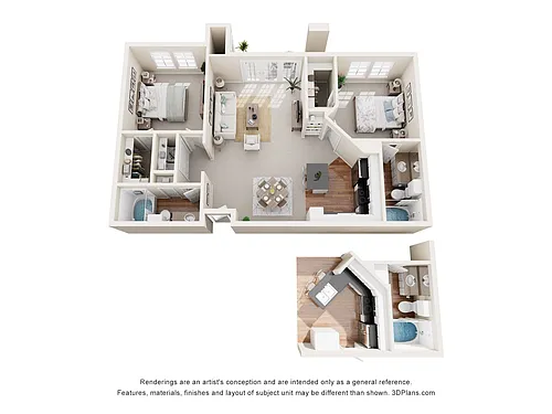 Floor plan B3