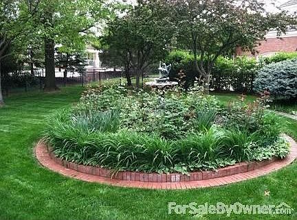 Curved staircase in entry