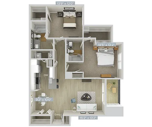 Floor plan BF1