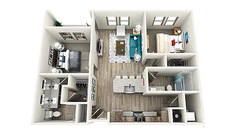 Floor plan B1