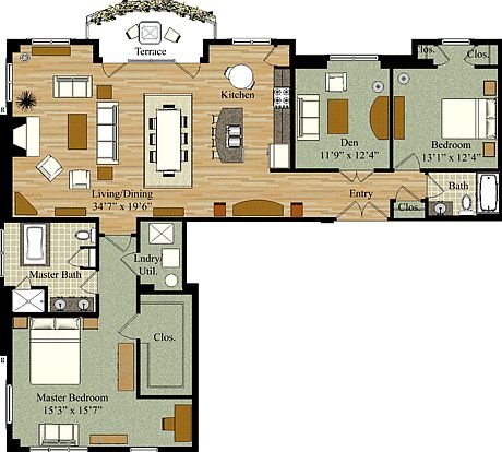 Condo Floor Plan