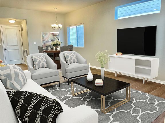 Open area, flexibility to style and furnish (virtually staged)