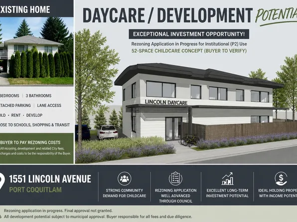 1551 Lincoln Ave, Pt Coquitlam, BC V3B 2J4