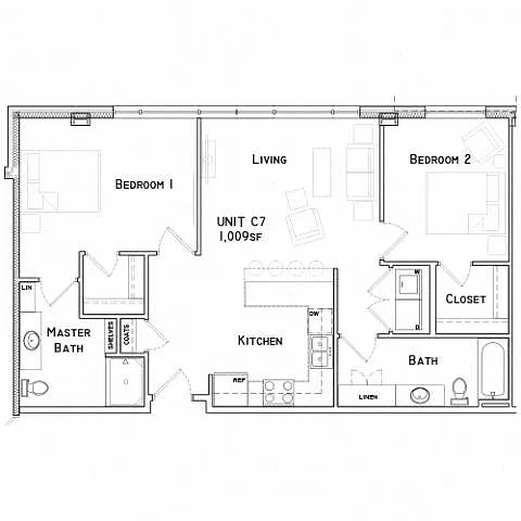 Floor plan Cottonwood
