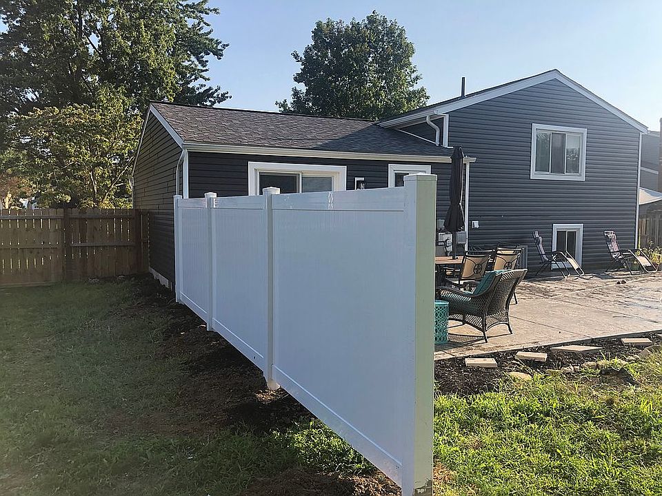 2021 Privacy fence and patio