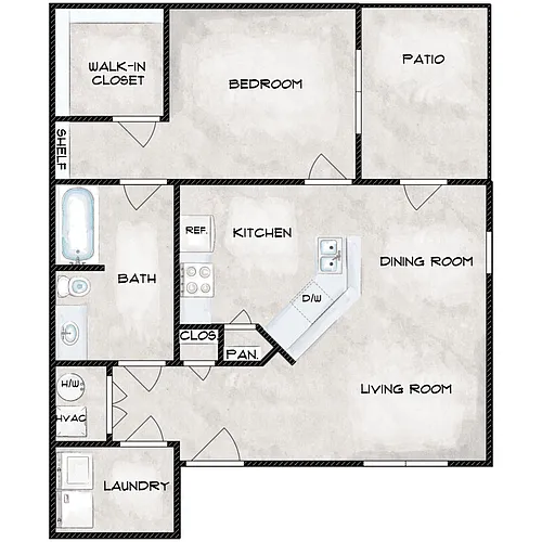 Floor plan B