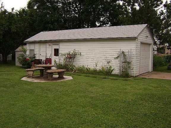 garage and sewing room
