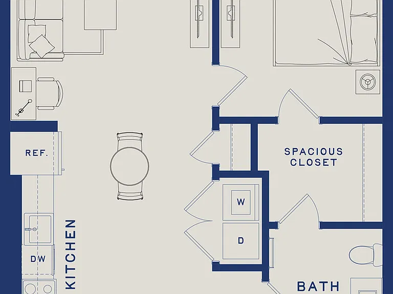 A16H | 1x1 | 758 sq ft A16H | 1x1 | 758 sq ft