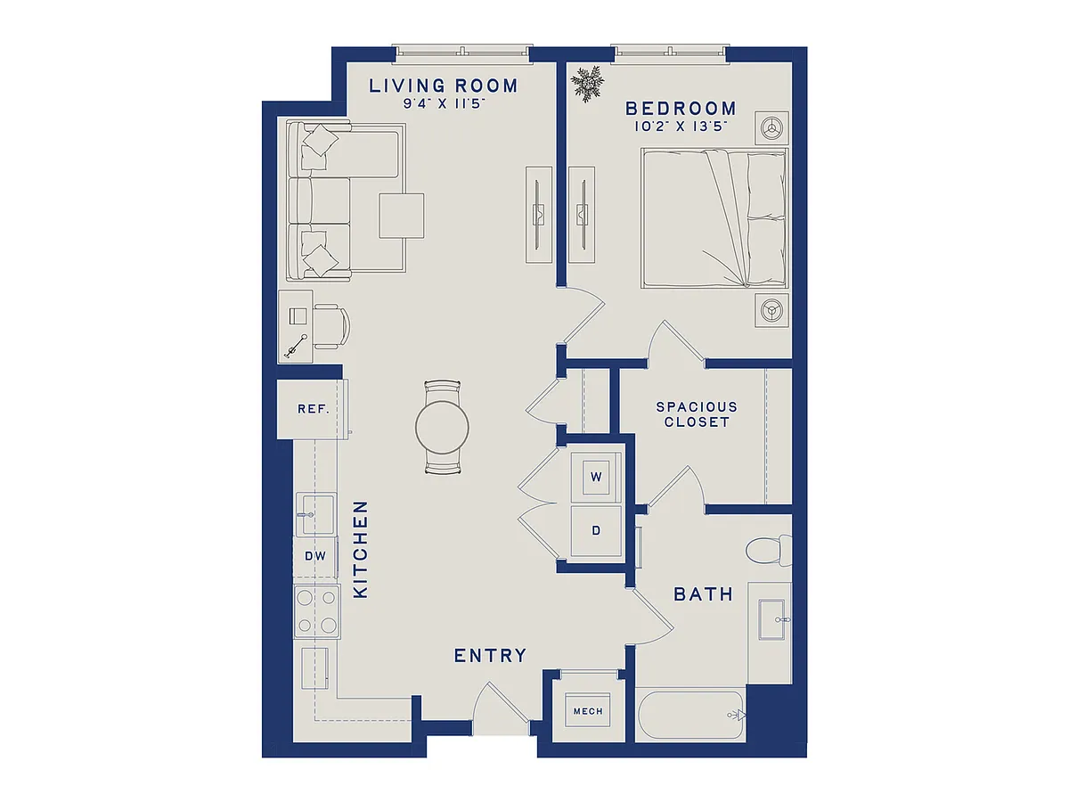 Floor plan A16H