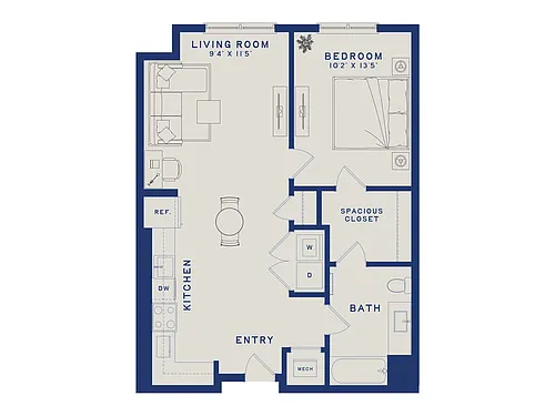 Floor plan A16H