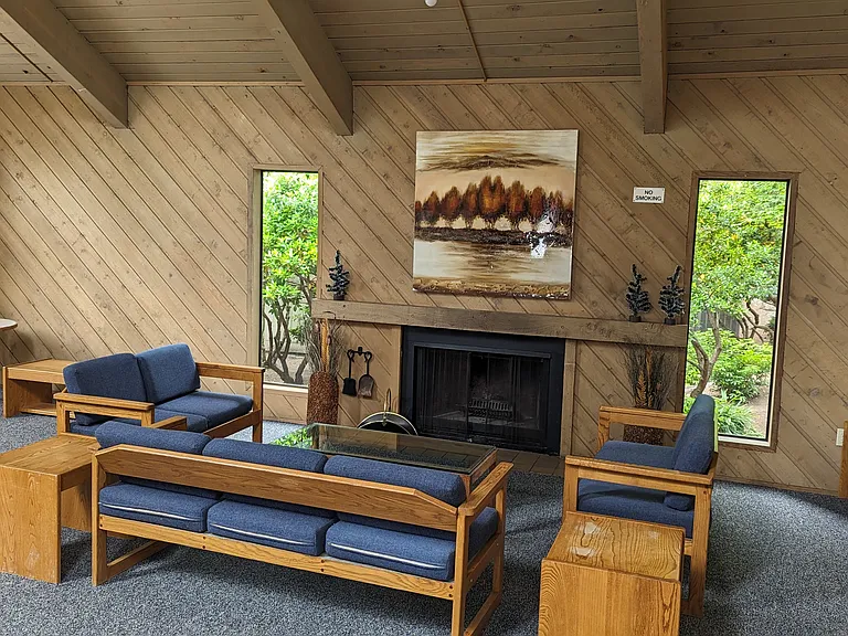 Clubhouse with Fireplace