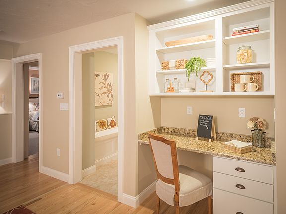 Your Convenient Built-In Desk