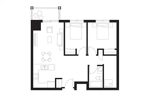 Floor plan Amber