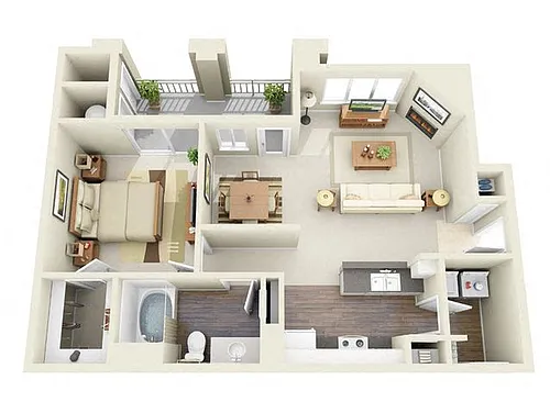 Floor plan Degas