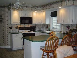 Large open kitchen