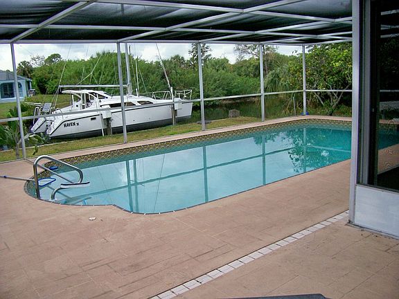Pool and Boatlift