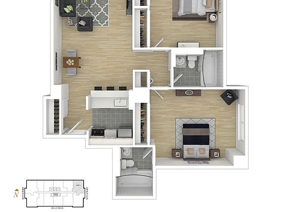 3rd image of 225 E 95th St #D6c