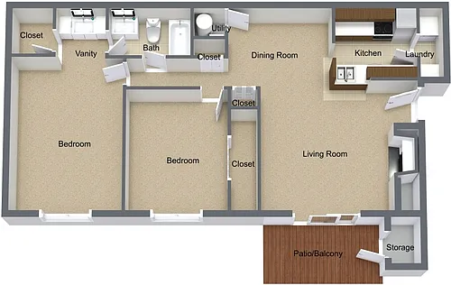 Floor plan Oak