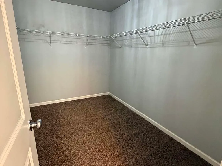 Primary closet