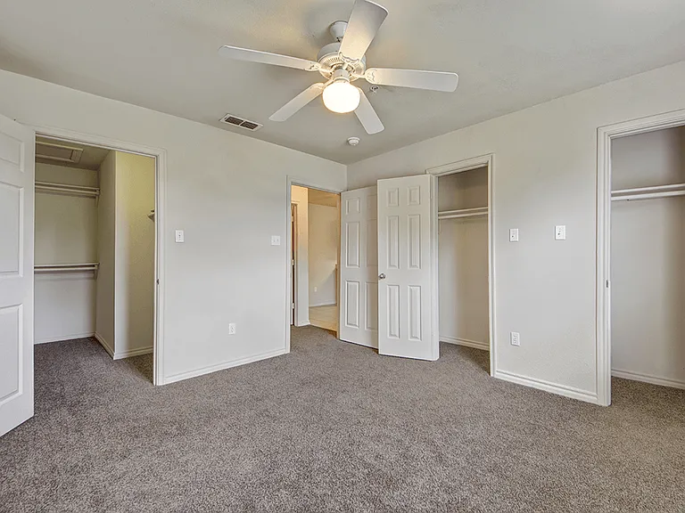 Ample Closet Space