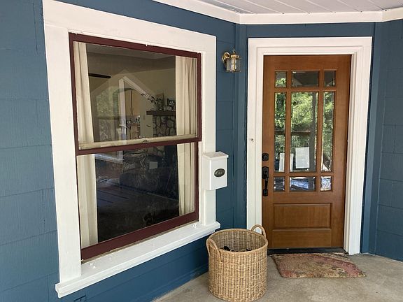 Front door to the home