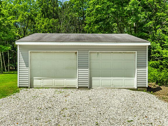 Two car detached garage