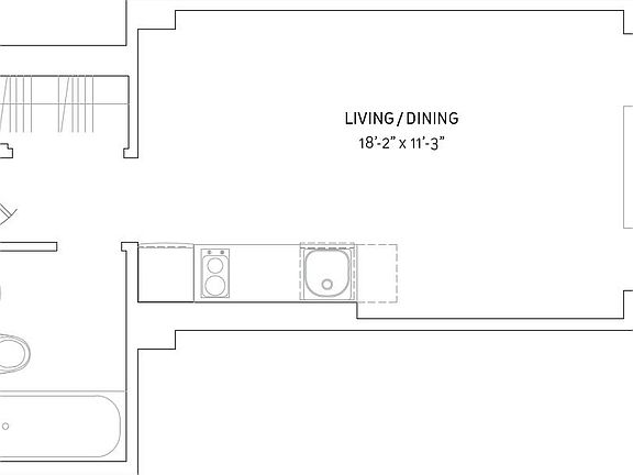2nd image of 212 W 91st St APT 1038