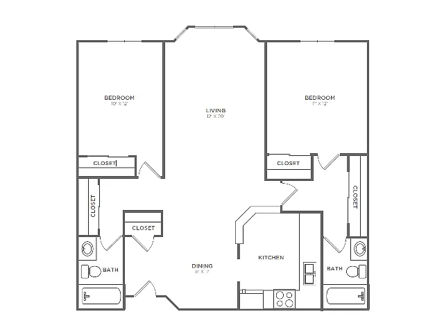 Floor plan B3