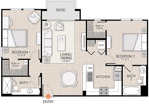 Floor plan Plan 6