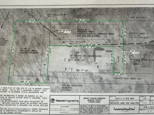 Ward Ave, Mount Pocono, PA 18344