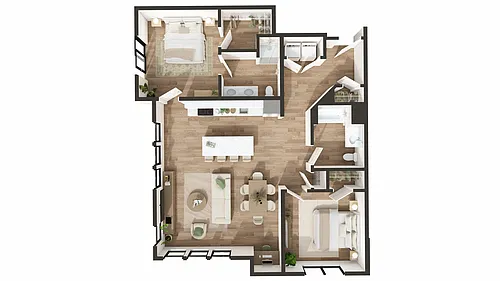 Floor plan The Broadway