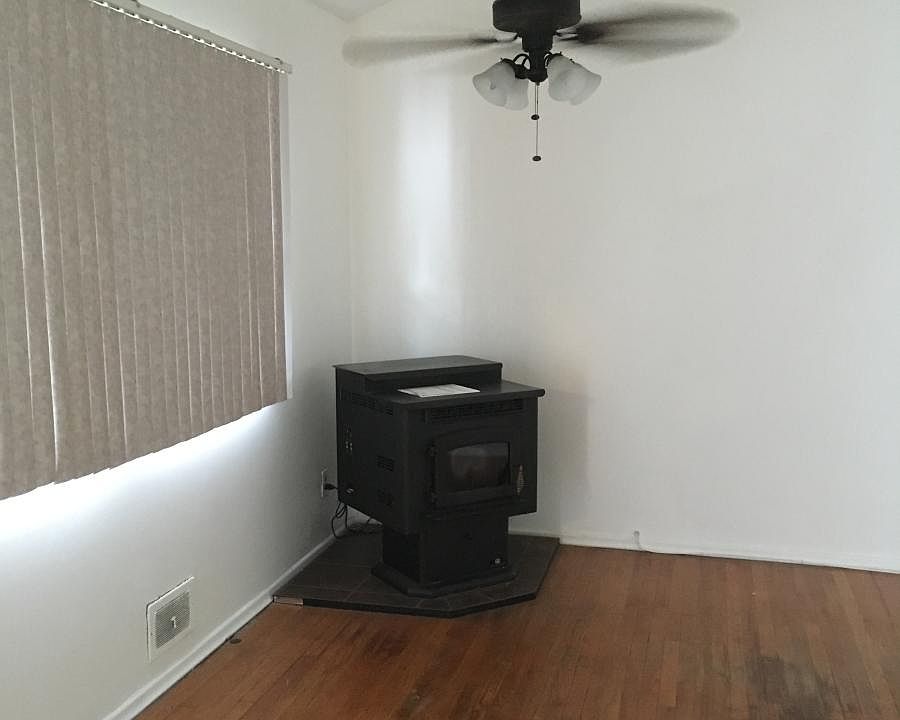 Living Room with pellet stove
