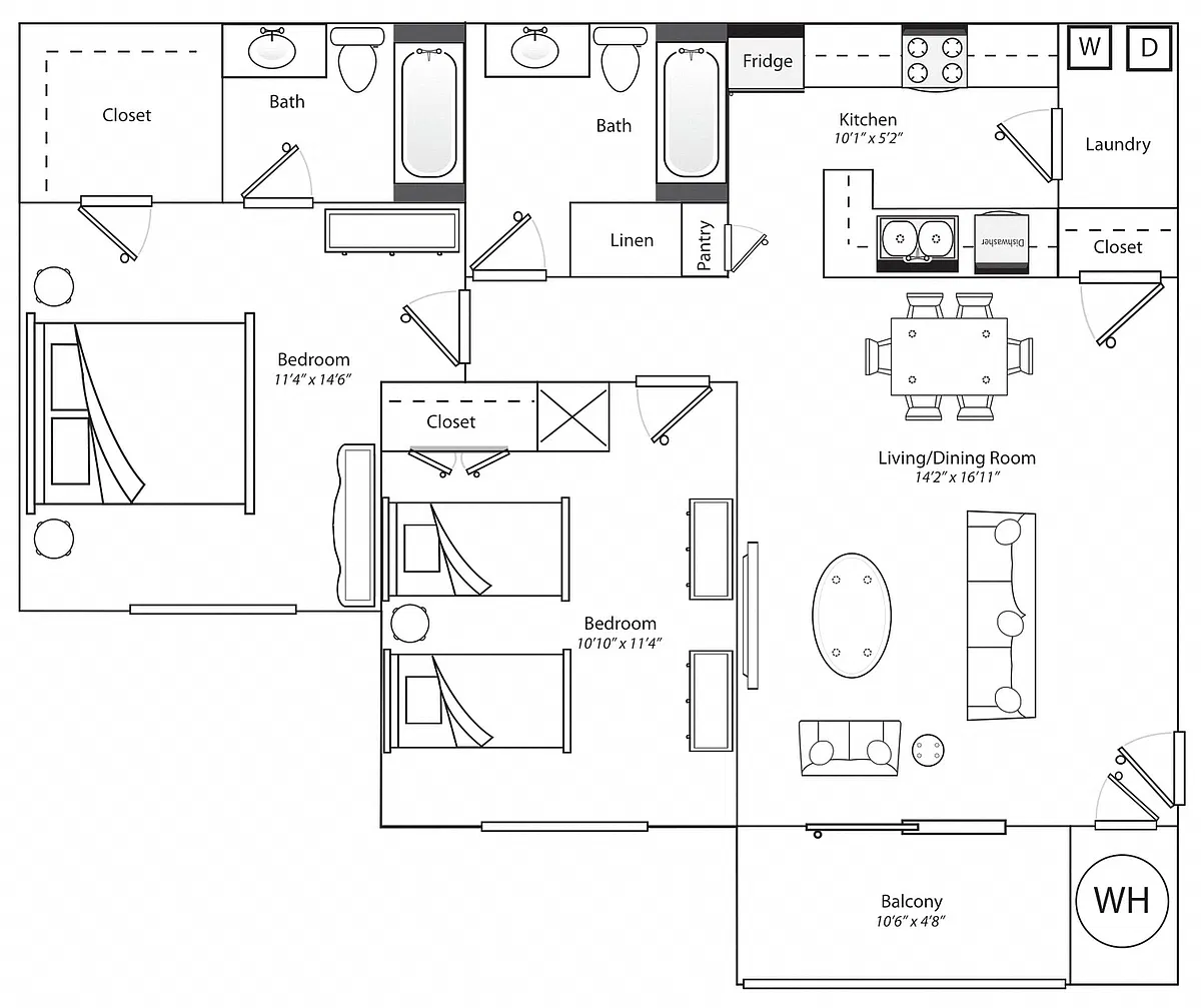 Floor plan Franklin