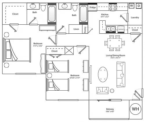 Floor plan Franklin