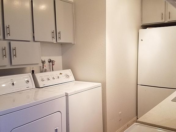 Washer and Driver and refrigerator and storage cabinets