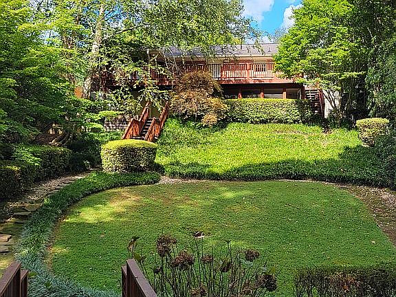 View of house from backyard 