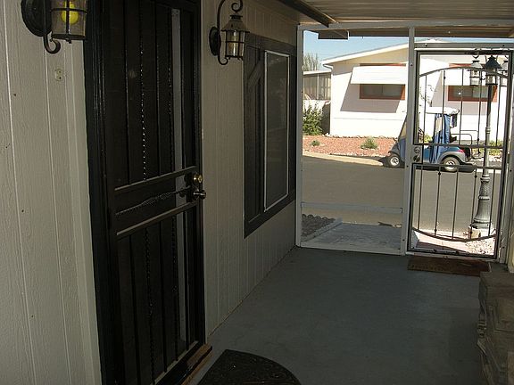 security door on front entry