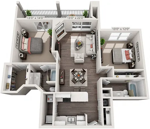 Floor plan SKYBROOK