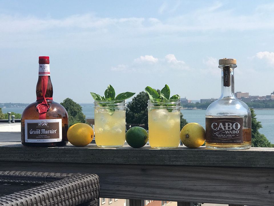 Margaritas on the Roof Deck