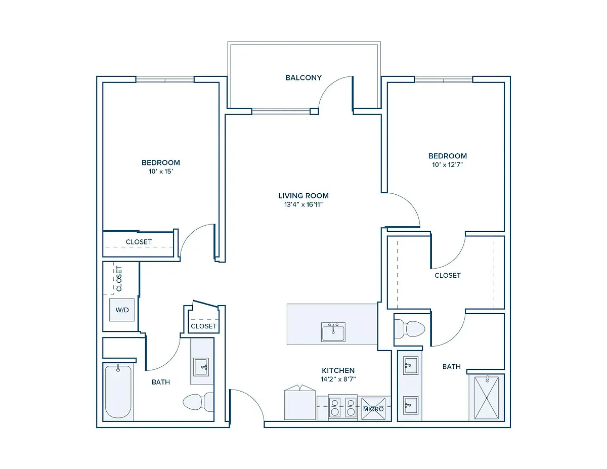 Floor plan B13