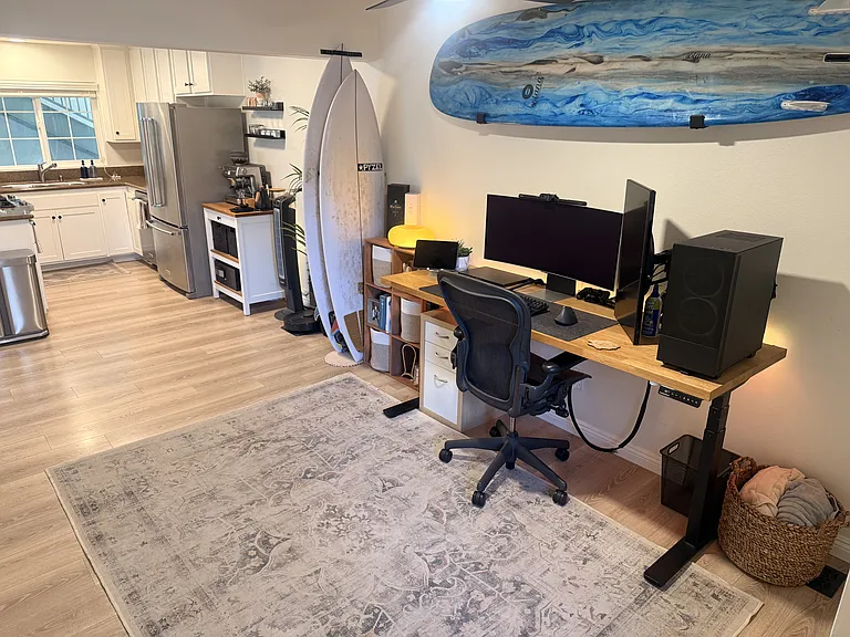 Den/Office/Flex Space + Kitchen