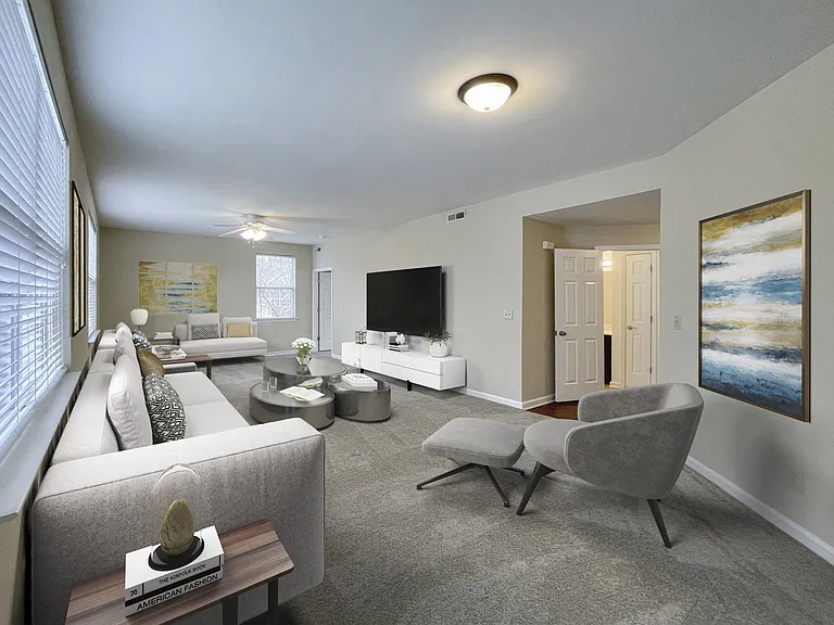 Garden apartments, townhomes and cottages available
