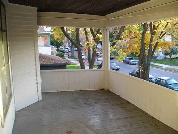 Large front porch