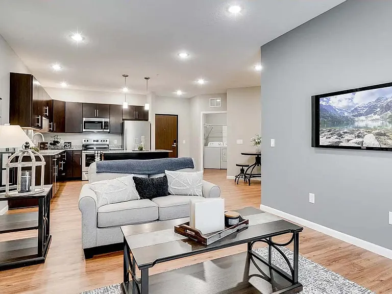 Circle Pines, MN Lexington Lofts | Bradford | Living