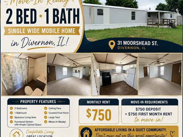 31 Moorshead St #31, Divernon, IL 62530