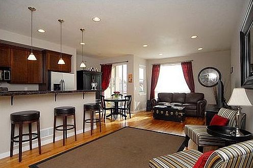 Living, Kitchen, & Dining Room