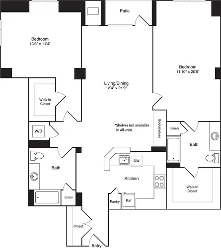 Floor plan B7