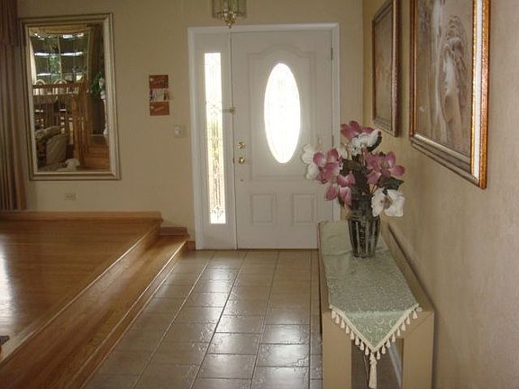 Front door and corridor