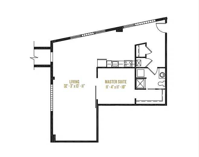 Floor plan Reform Flat